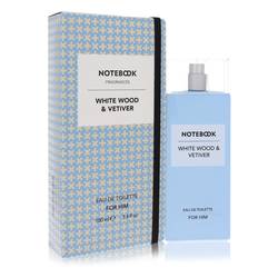 Notebook White Wood & Vetiver Eau De Toilette Spray By Selectiva SPA