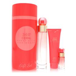 Perry Ellis 360 Coral Gift Set By Perry Ellis