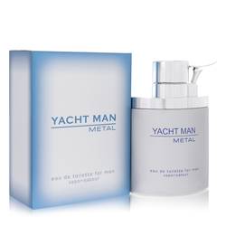 Yacht Man Metal Eau De Toilette Spray By Myrurgia