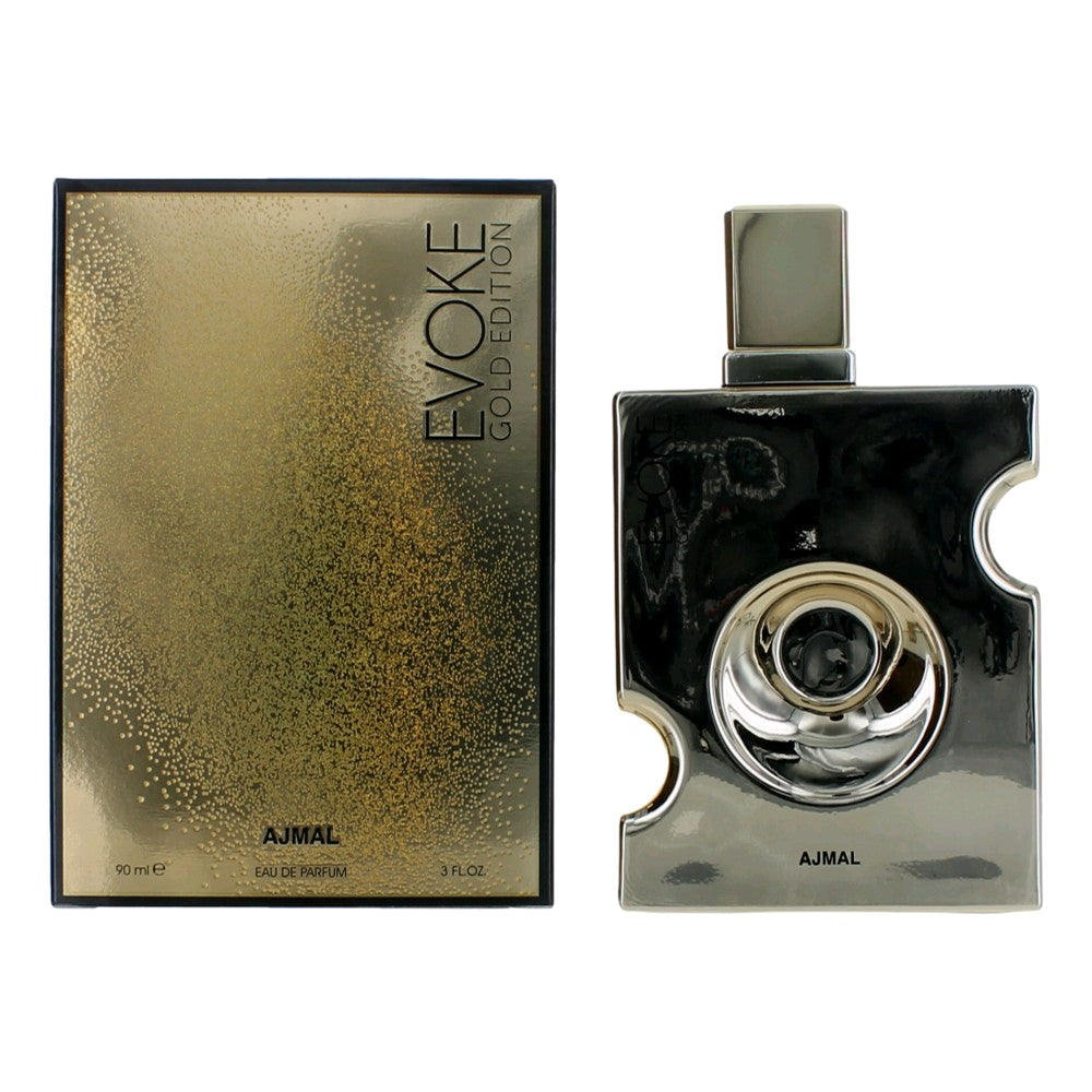 Evoke Gold by Ajmal, 3 oz EDP Spray for Men