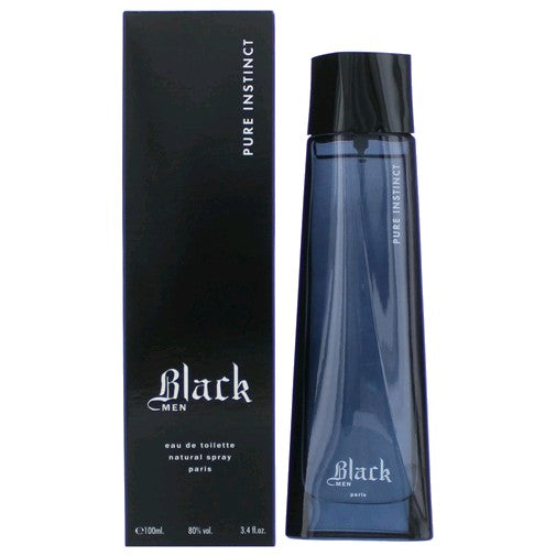 Black Pure Instinct by Karen Low, 3.4 oz EDT Spray for Men