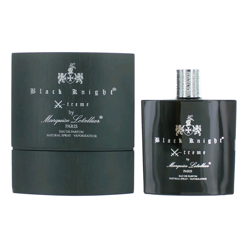 Black Knight X-treme by Marquise Letellier, 3.3 oz EDP Spray for Men