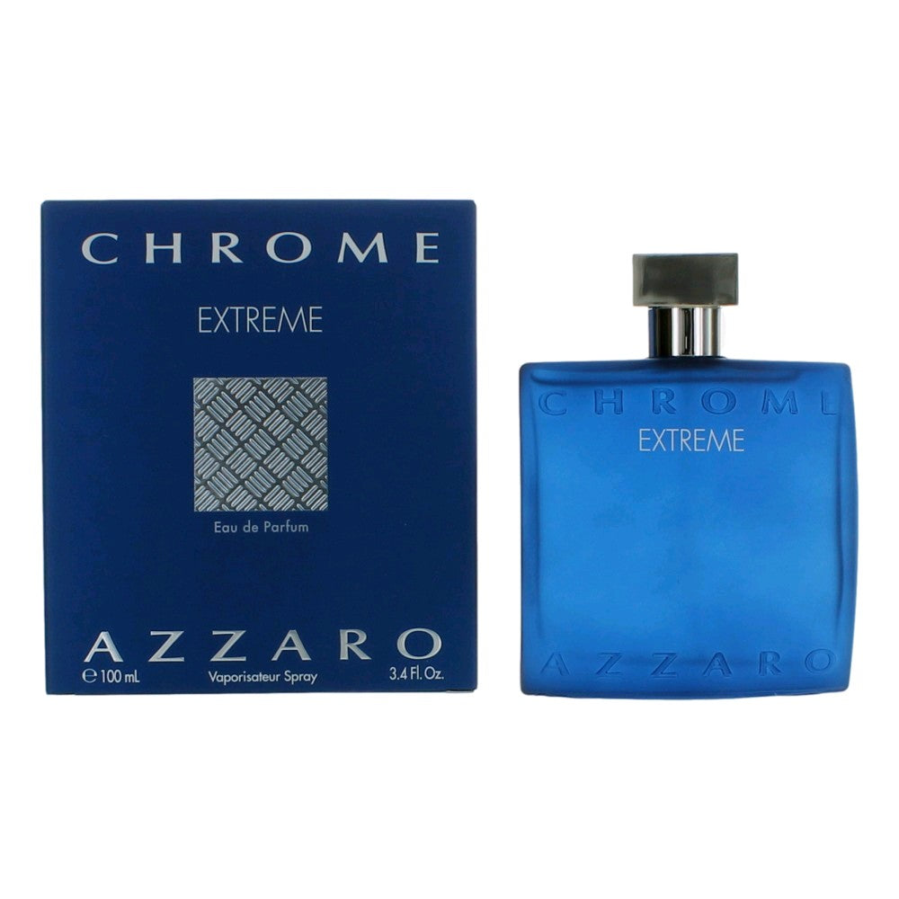 Chrome Extreme by Azzaro, 3.4 oz EDP Spray for Men