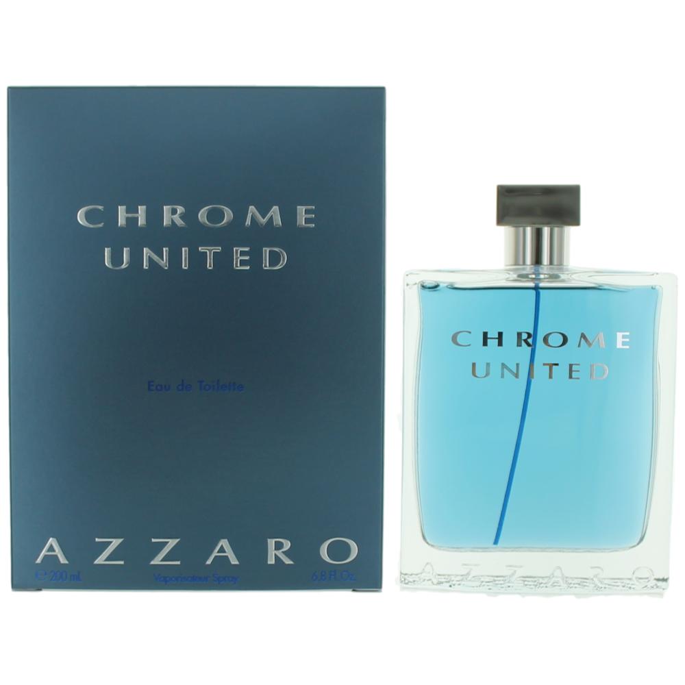 Chrome United by Azzaro, 6.7 oz EDT Spray for Men