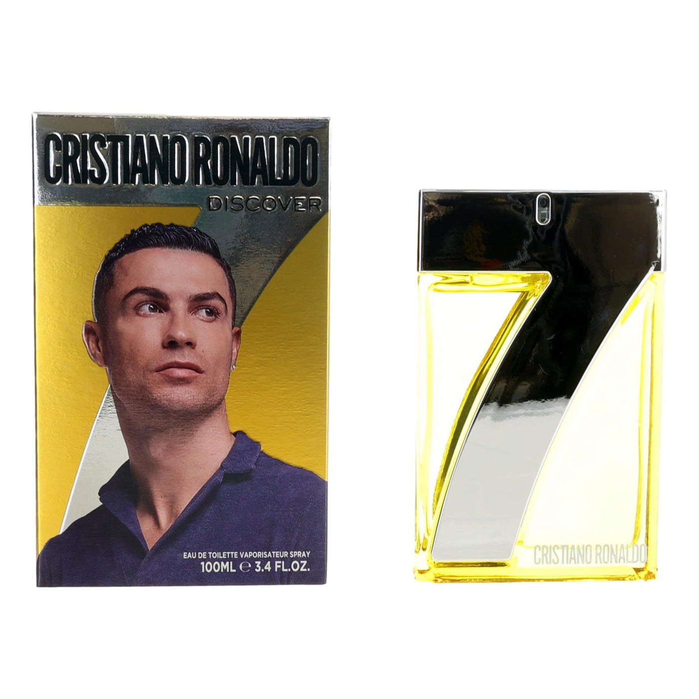 CR7 Discover by Cristiano Ronaldo, 3.4 oz EDT Spray for Men