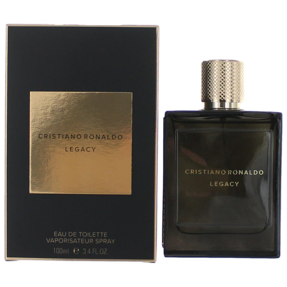 Cristiano Ronaldo Legacy by Cristiano Ronaldo, 3.4 oz EDT Spray men