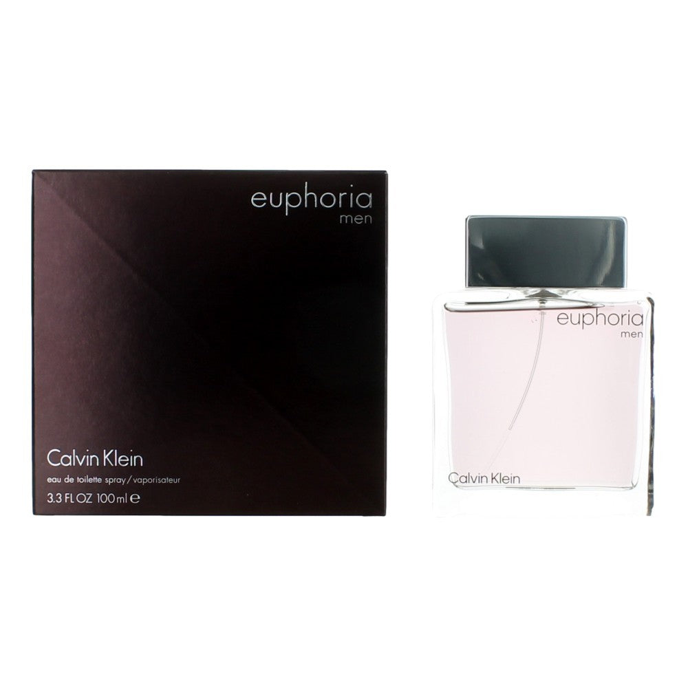 Euphoria by Calvin Klein, 3.3 oz EDT Spray for Men