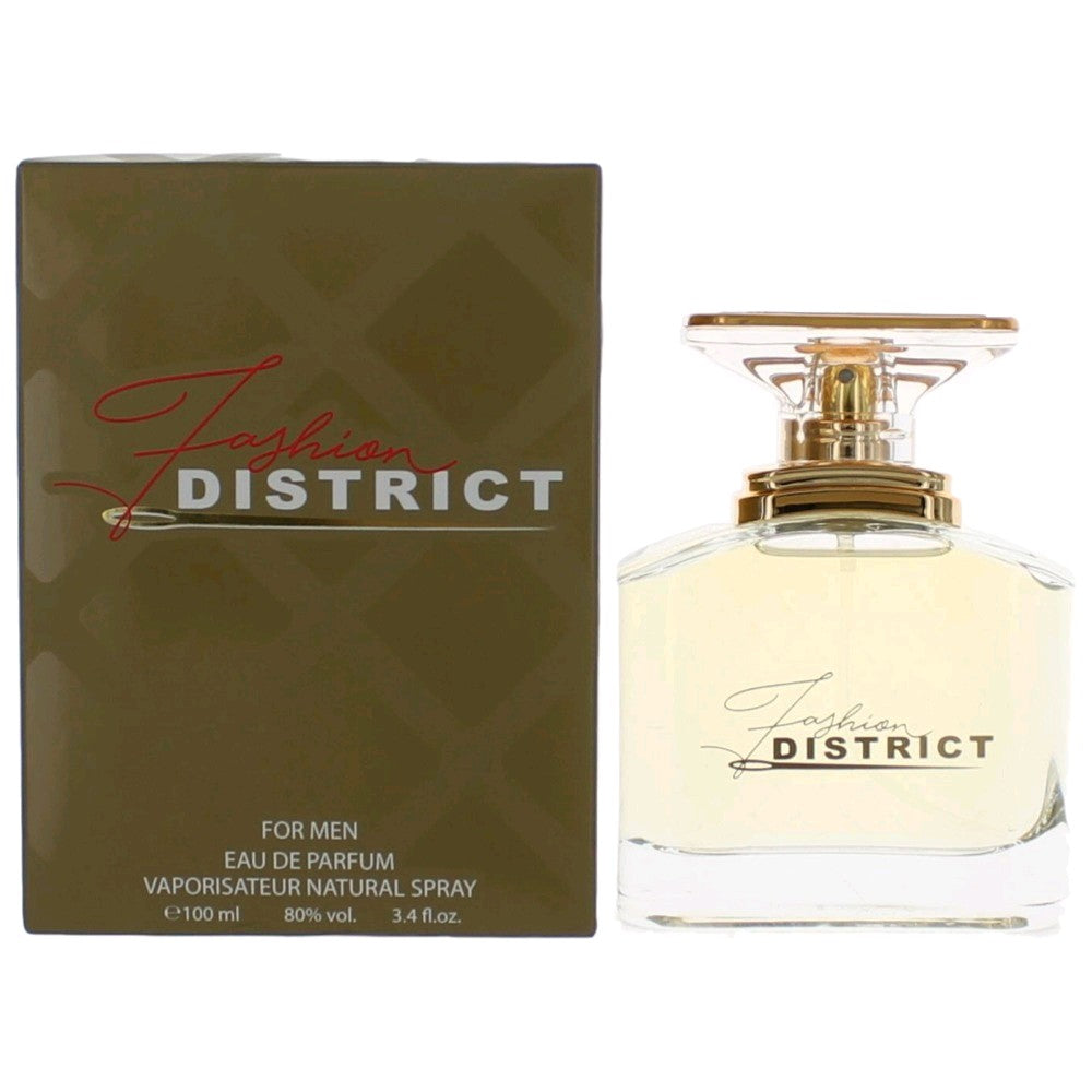 Fashion District by Fashion District, 3.4 oz EDP Spray for Men