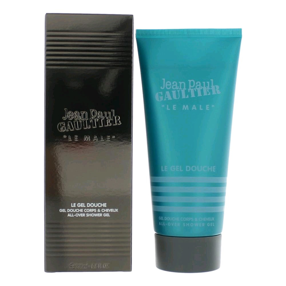 Jean Paul Gaultier Le Male by JPG, 6.8 oz All Over Shower Gel for Men