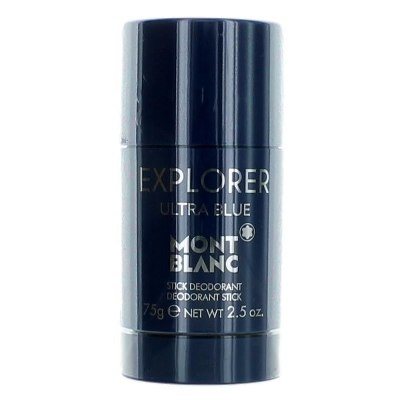 Explorer Ultra Blue by Mont Blanc, 3.3 oz Deodorant Stick for Men