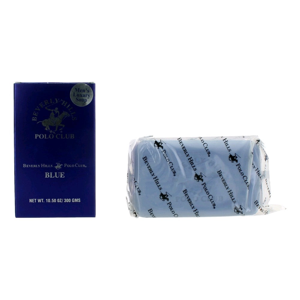 BHPC Blue by Polo Club Beverly Hills, 10.5 oz Luxury Soap for Men