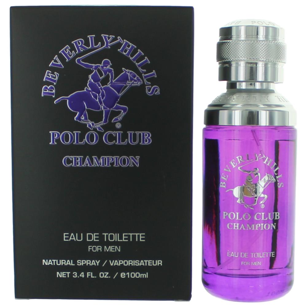 BHPC Champion by Beverly Hills Polo Club, 3.4 oz EDT Spray for Men