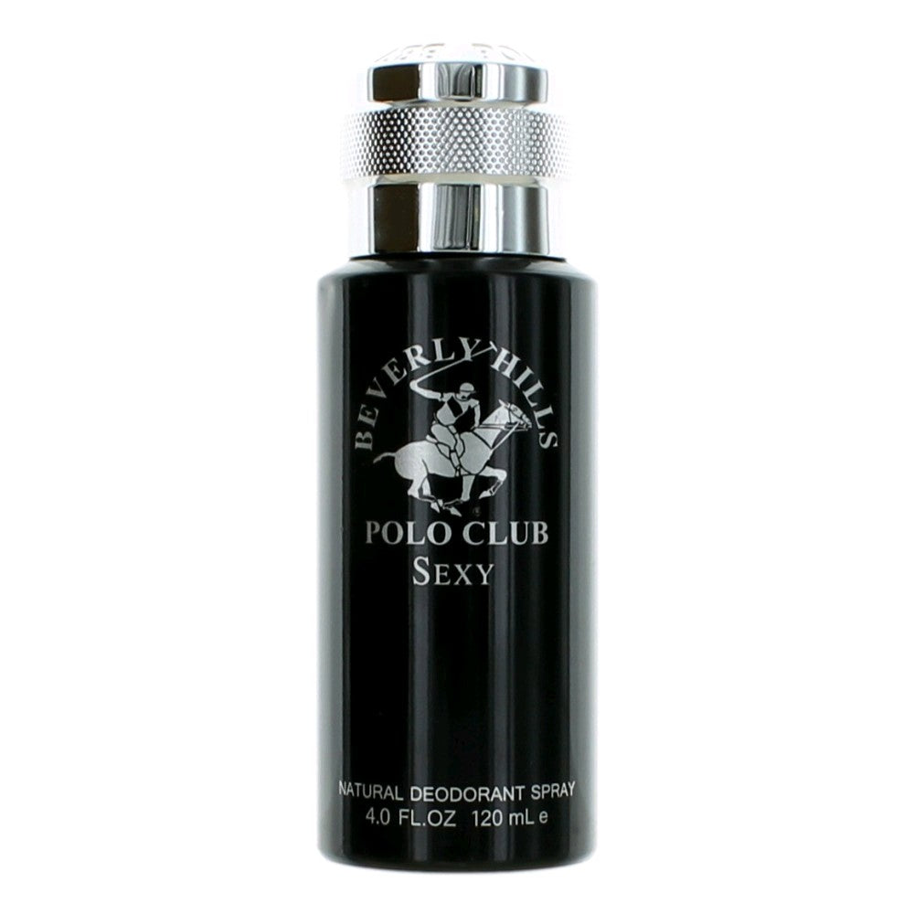 BHPC Sexy by Beverly Hills Polo Club, 4 oz Natural Deodorant Spray men