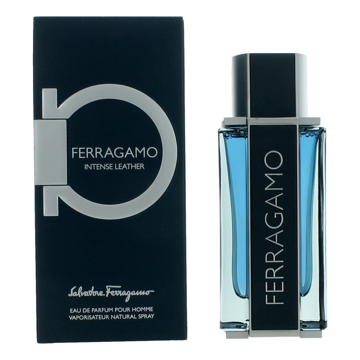 Ferragamo Intense Leather by Salvatore Ferragamo, 3.4 oz EDP Spray men