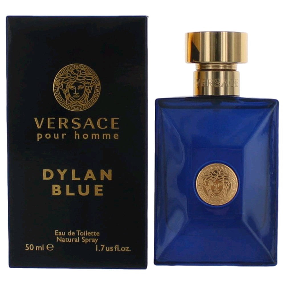 Versace Pour Homme Dylan Blue by Versace, 1.7 oz EDT Spray for Men