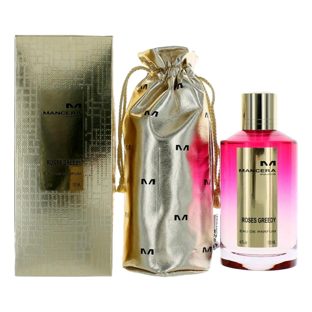 Mancera Roses Greedy by Mancera, 4 oz EDP Spray for Women