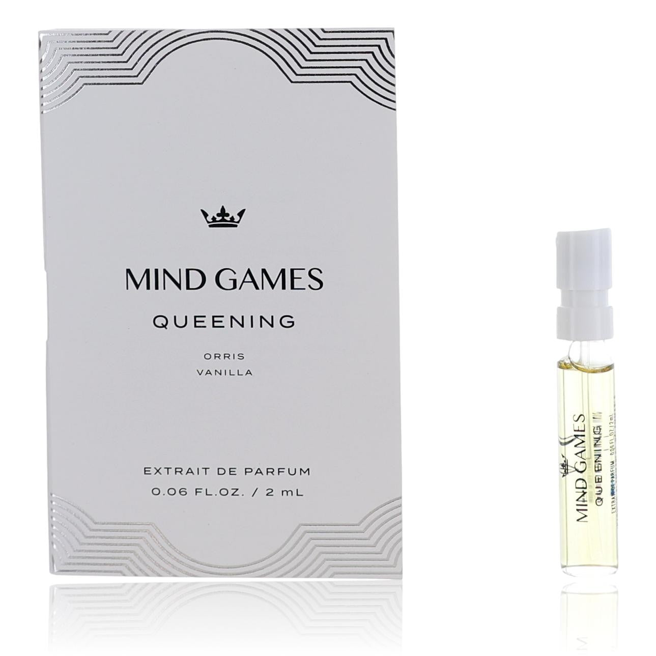 Queening by Mind Games, 0.06 oz Extrait de Parfum for Unisex Sample
