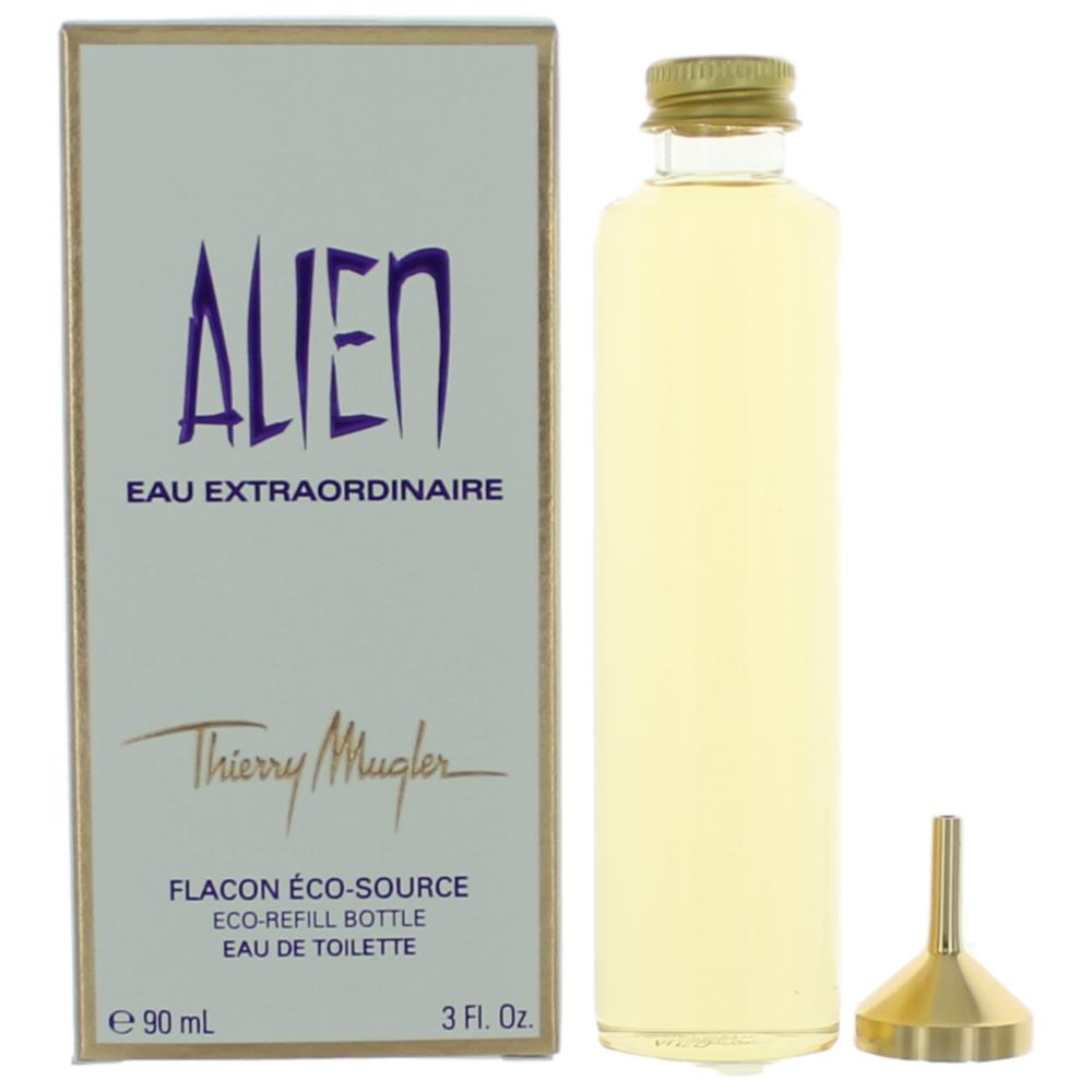 Alien Eau Extraordinaire by Thierry Mugler, 3 oz EDT Refill for Women