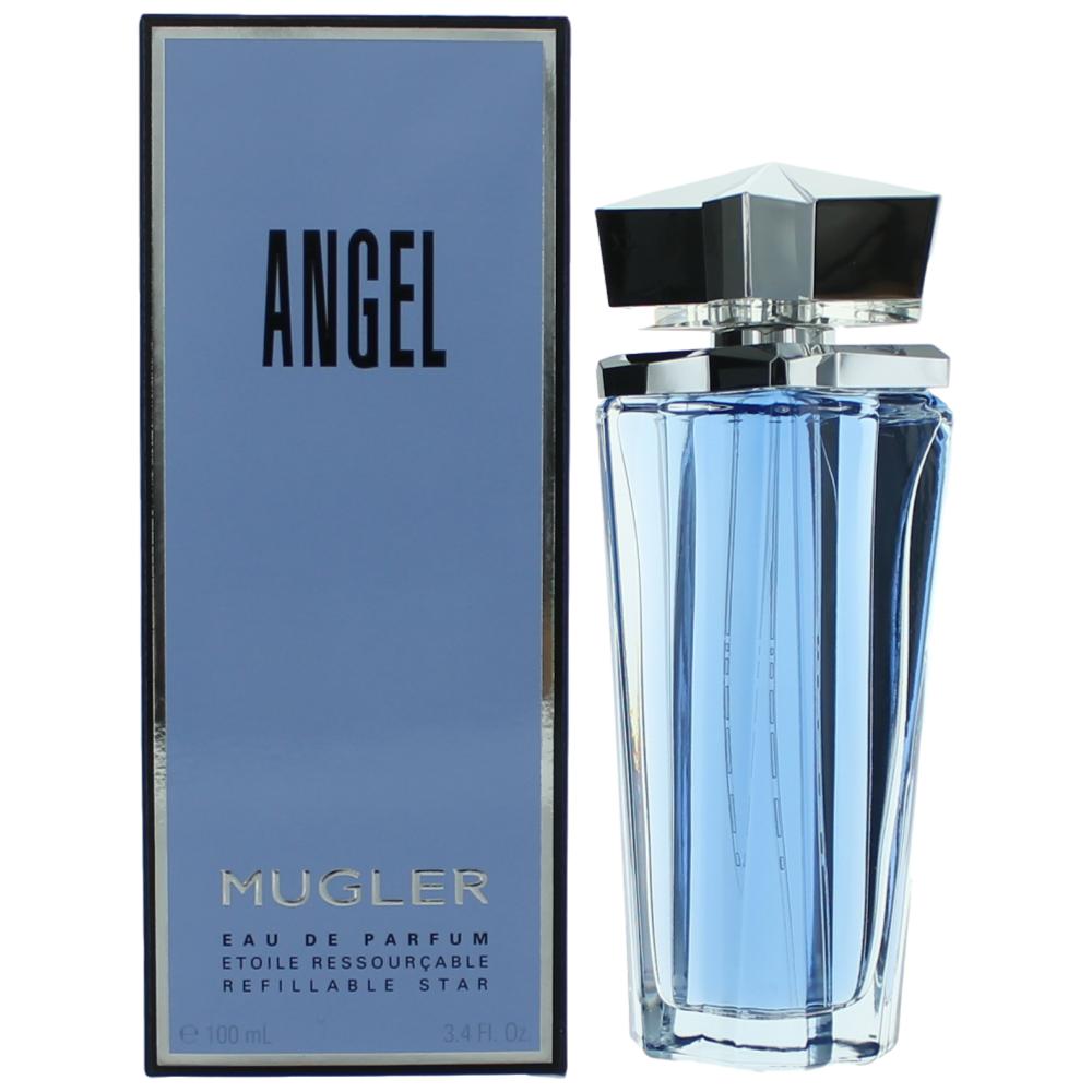 Angel by Thierry Mugler, 3.4 oz EDP Spray Refillable for Women