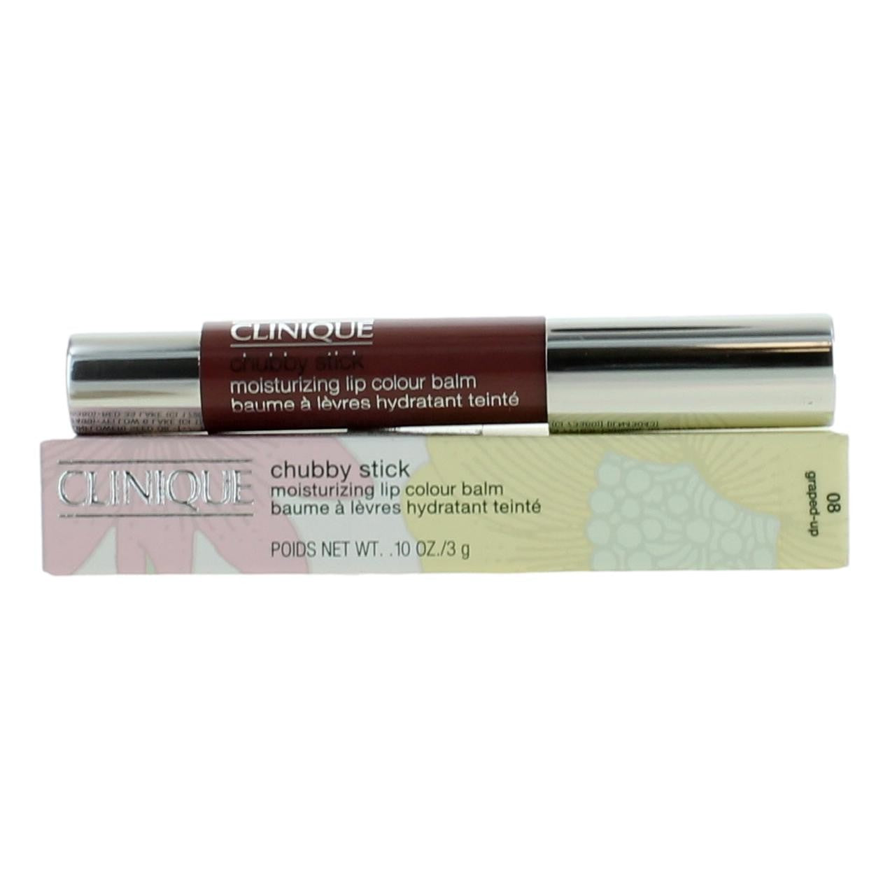 Clinique Chubby Stick by Clinique, .1 oz Moisturizing Lip Colour Balm- 08 Graped-Up