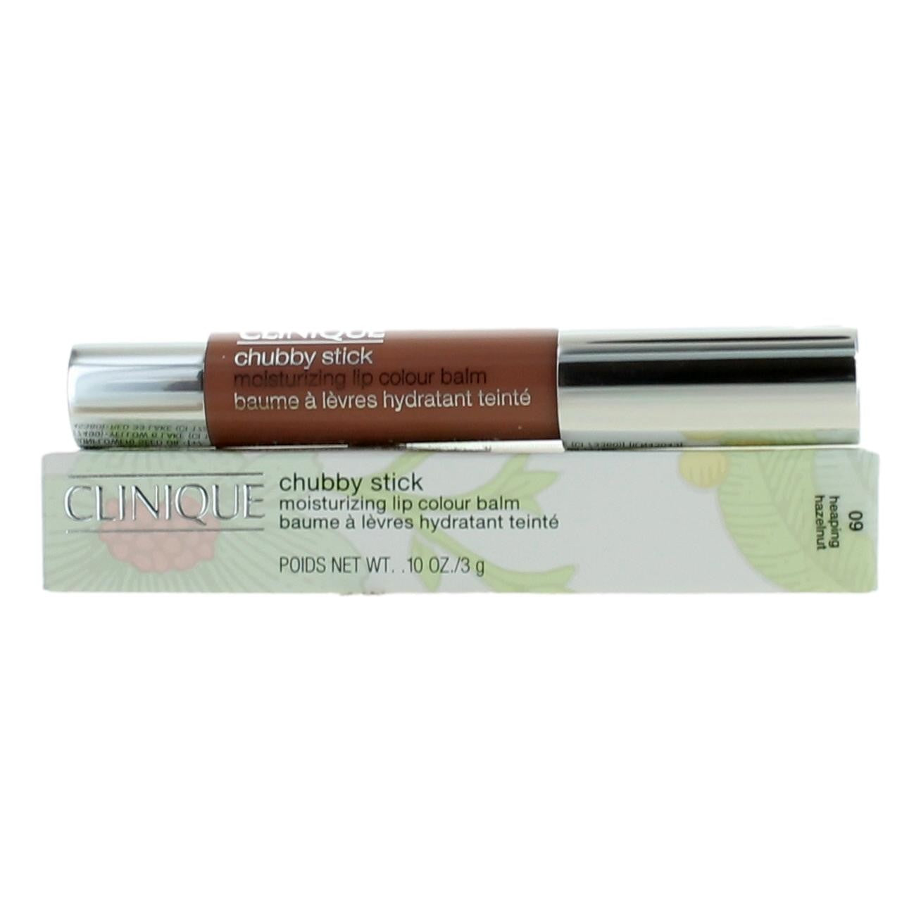 Clinique Chubby Stick by Clinique, .1 oz Moisturizing Lip Colour Balm- 09 Heaping Hazelnut