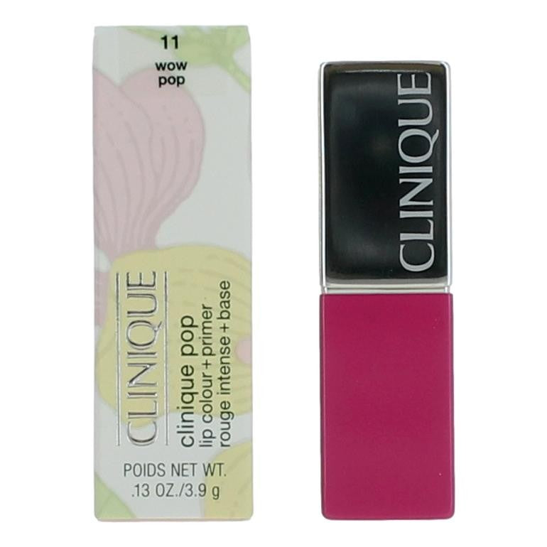 Clinique Pop by Clinique, .13 oz Lip Colour + Primer- 11 Wow Pop