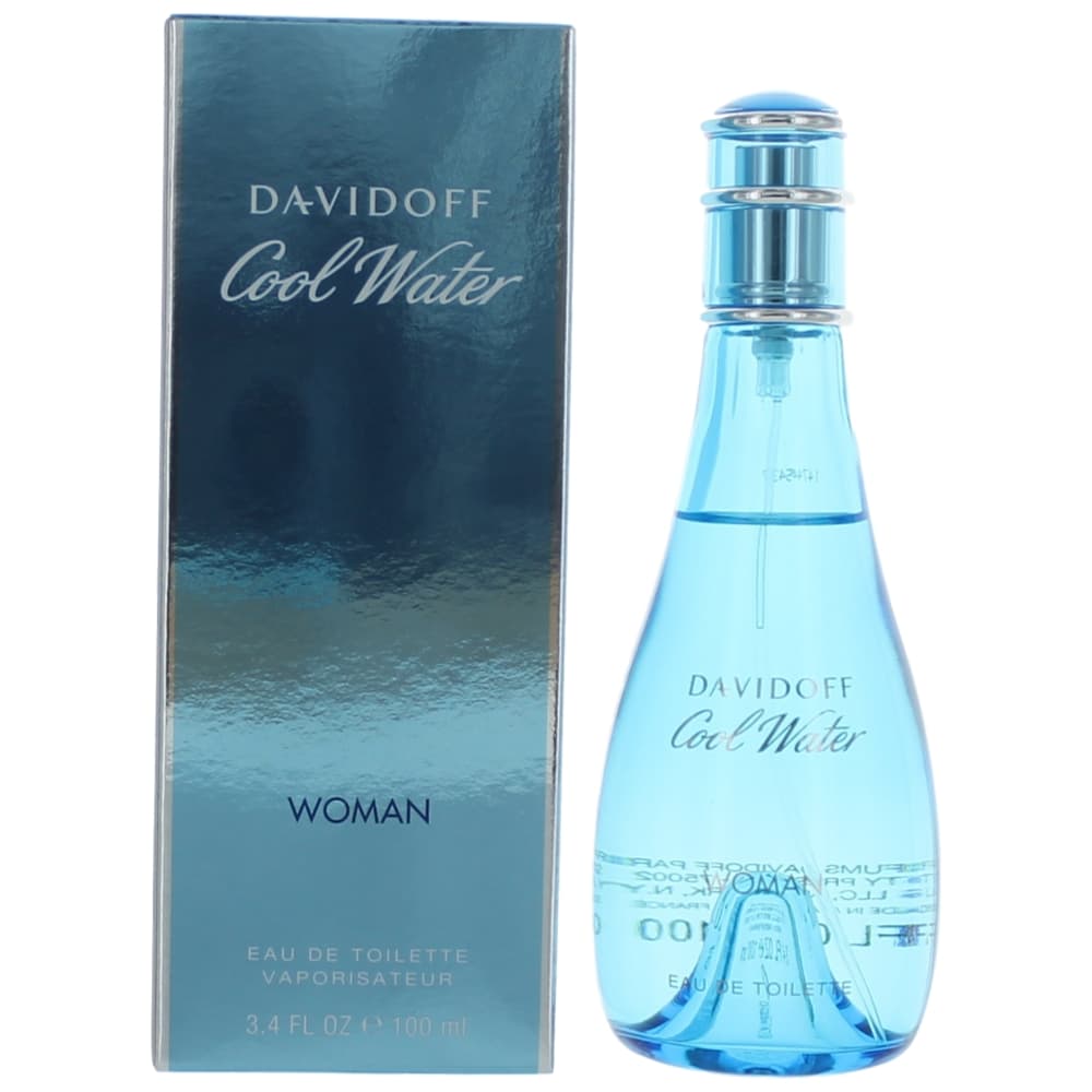 Cool Water by Davidoff, 3.4 oz EDT Spray for Women