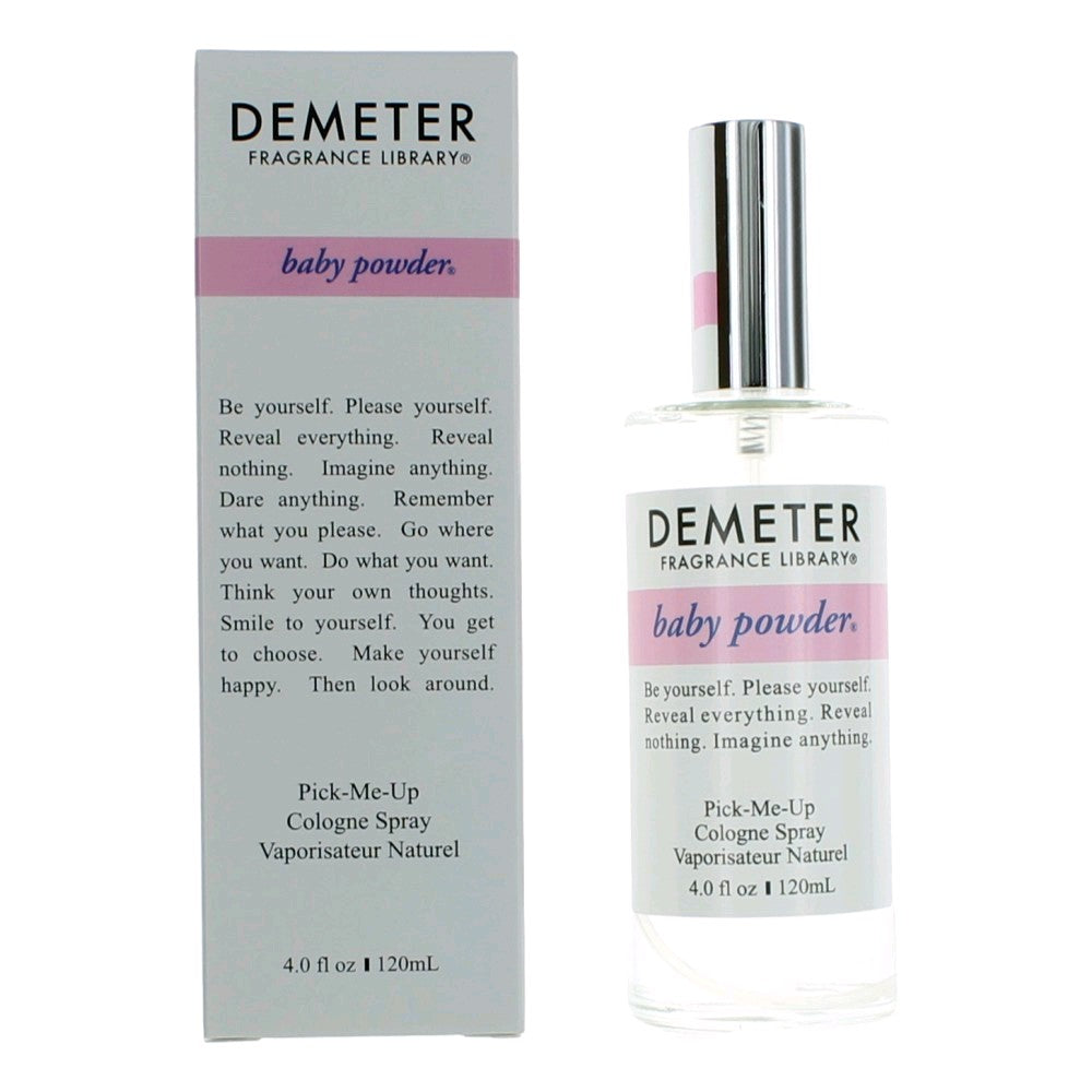 Baby Powder by Demeter, 4 oz Cologne Spray for Unisex