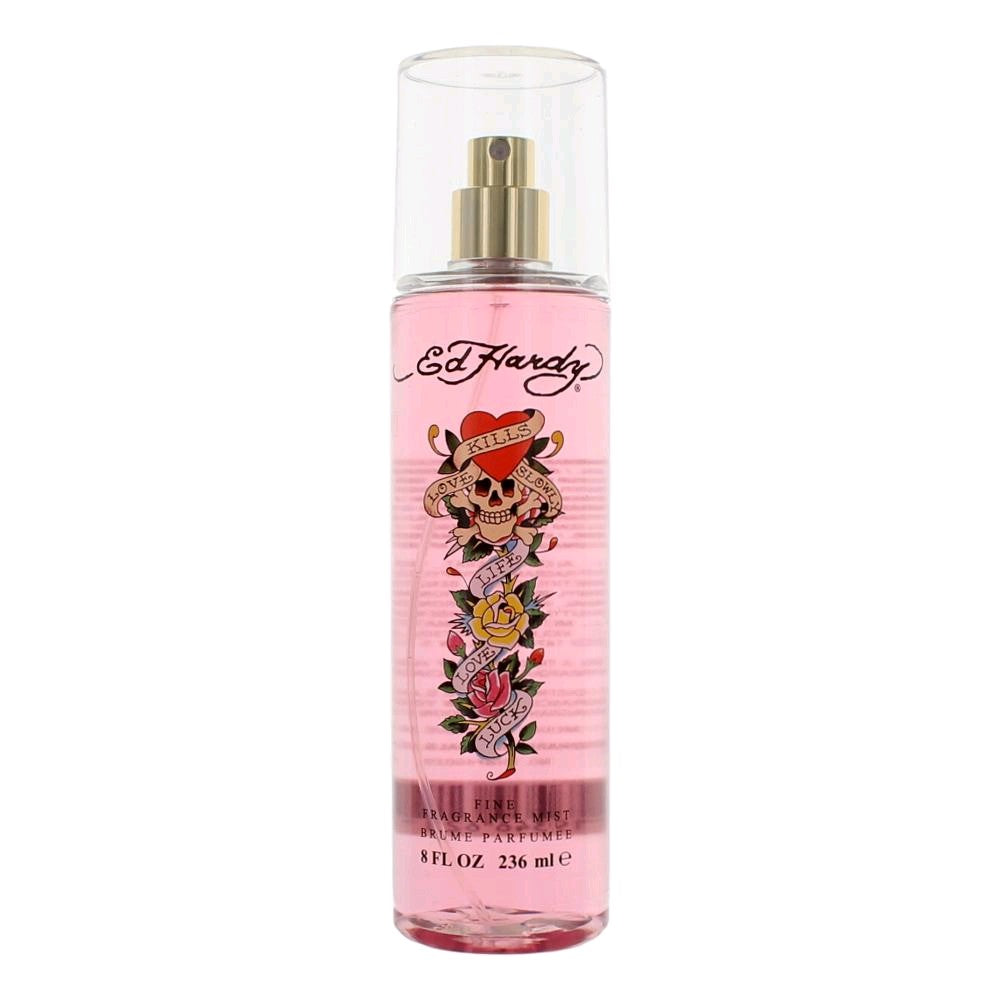 Ed Hardy by Christian Audigier, 8 oz Fine Fragrance Mist for Women