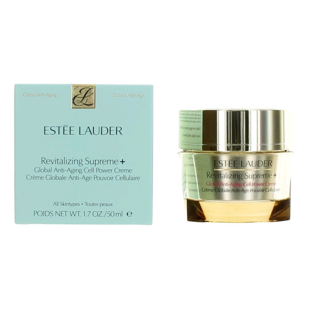 Estee Lauder 1.7 Revitalizing Supreme + Global Anti Aging Creme Cell Power-Effekt