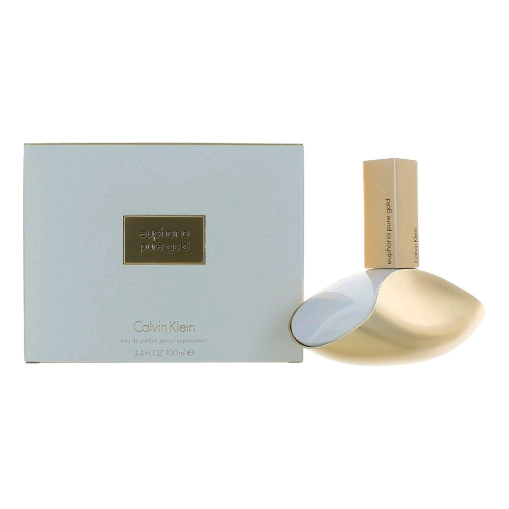 Euphoria Pure Gold by Calvin Klein, 3.4 oz EDP Spray for Women