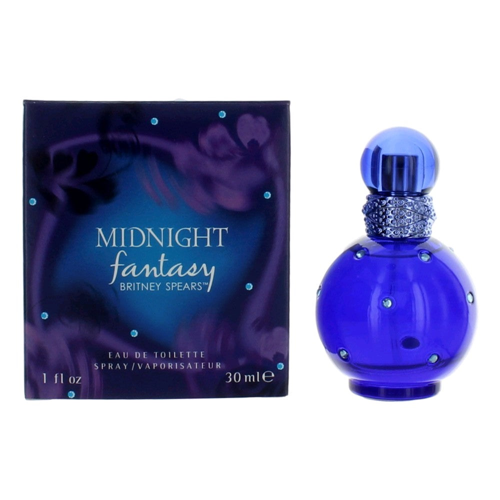 Fantasy Midnight by Britney Spears, 1 oz EDT Spray for Women