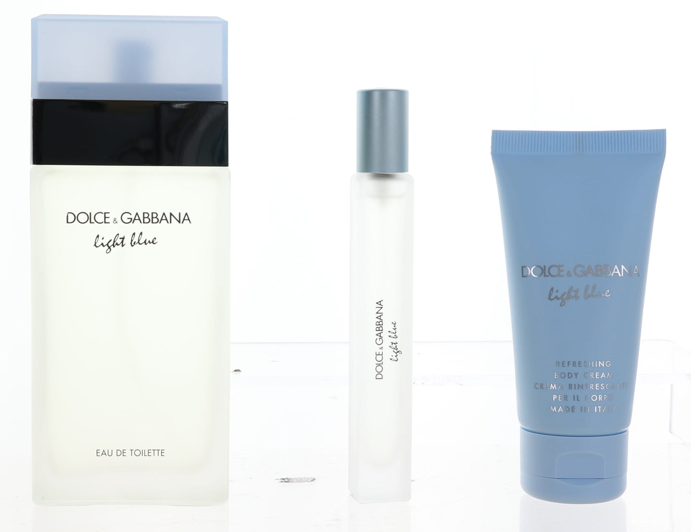 Light Blue by Dolce & Gabbana, 3 Piece Gift Set for Women