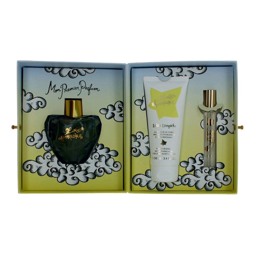 Lolita Lempicka by Lolita Lempicka, 3 Piece Gift Set for Women