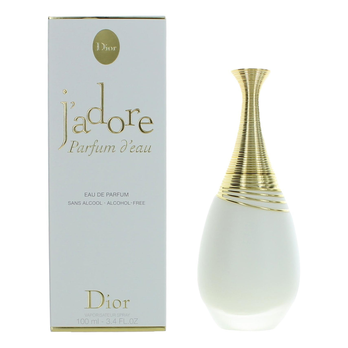 J'adore Parfum D'Eau by Christian Dior, 3.4oz EDP Spray Alcohol Free women