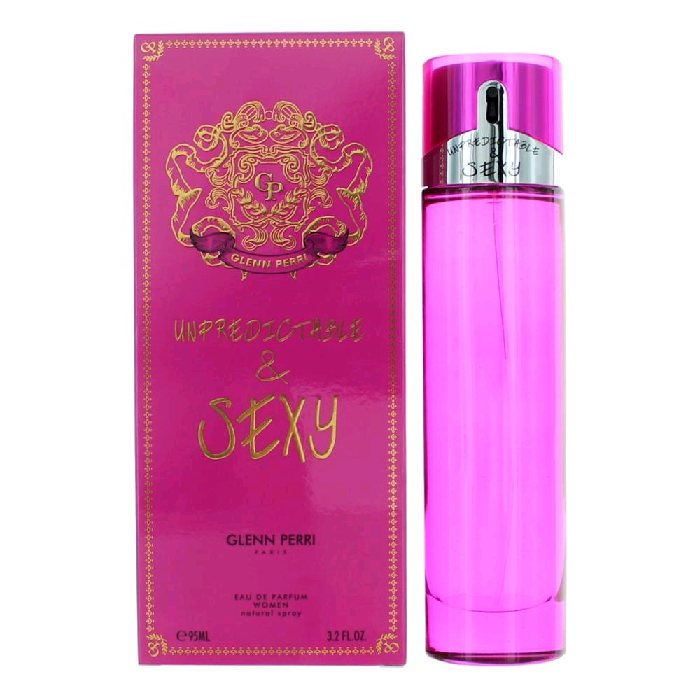 Unpredictable & Sexy by Glenn Perri, 3.2 oz EDP Spray for Women