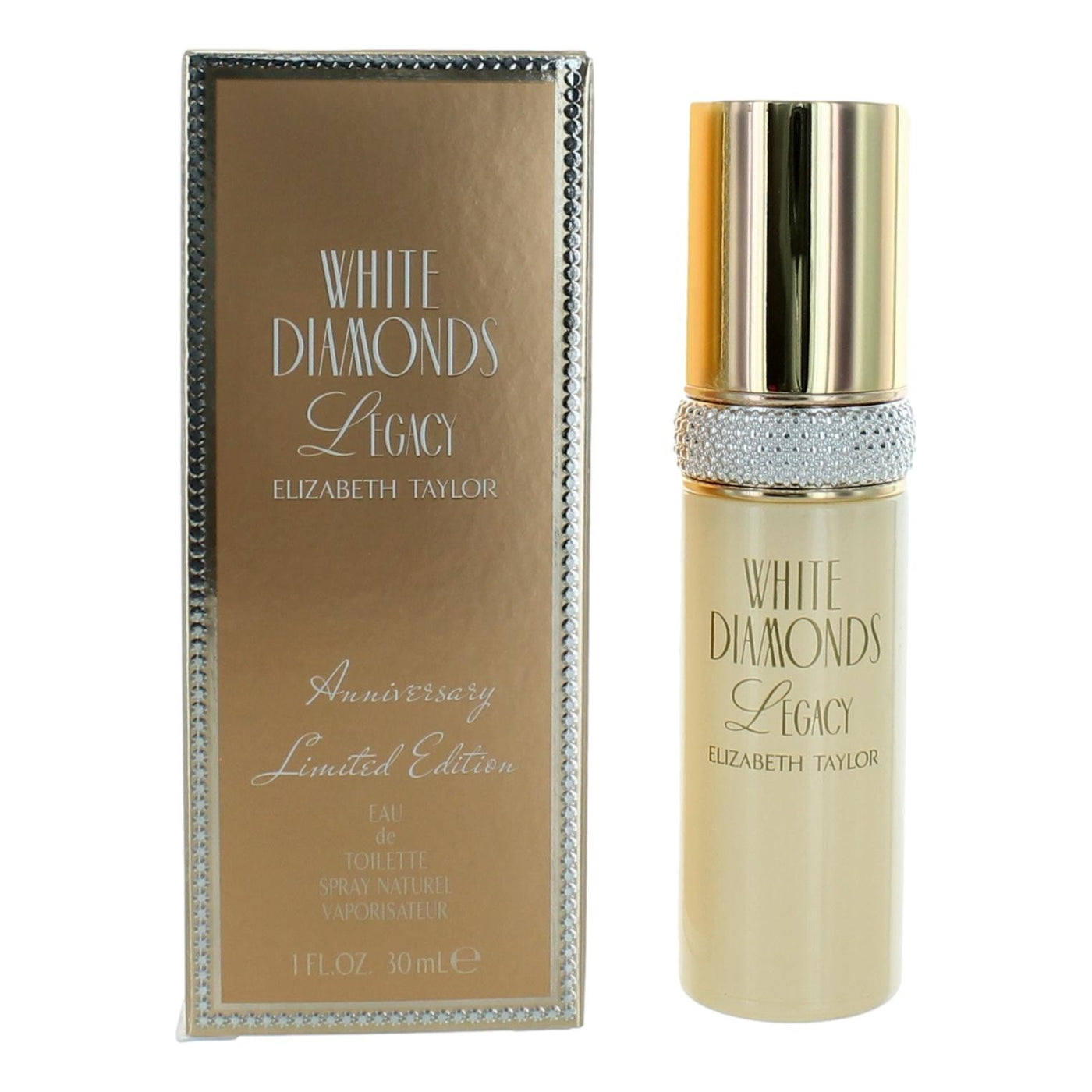 White Diamonds Legacy by Elizabeth Taylor, 1 oz EDT Spray for Women