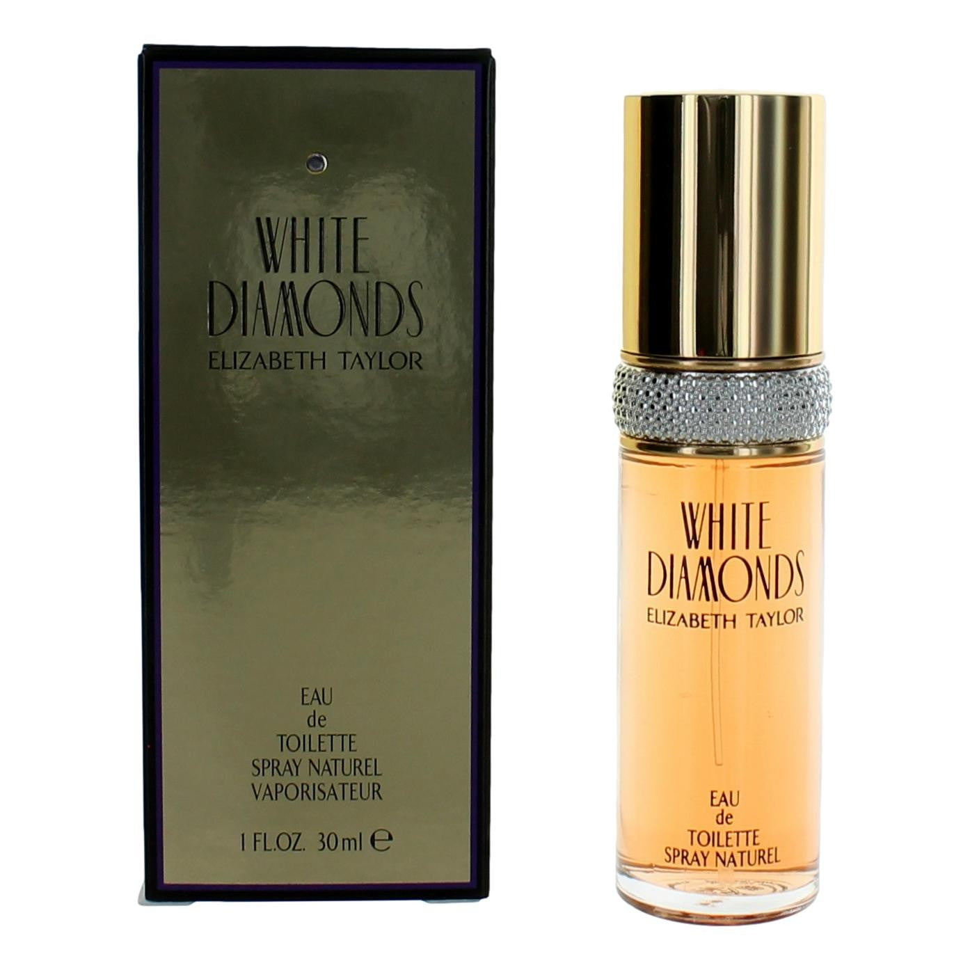 White Diamonds by Elizabeth Taylor, 1 oz EDT Spray for Women